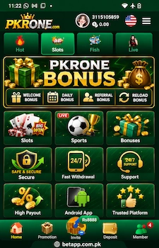 PKRONE Game APK latest Android gaming app screenshot