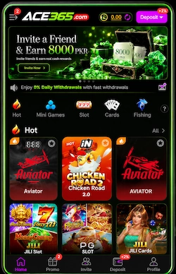 786ACE Game APK casino games interface
