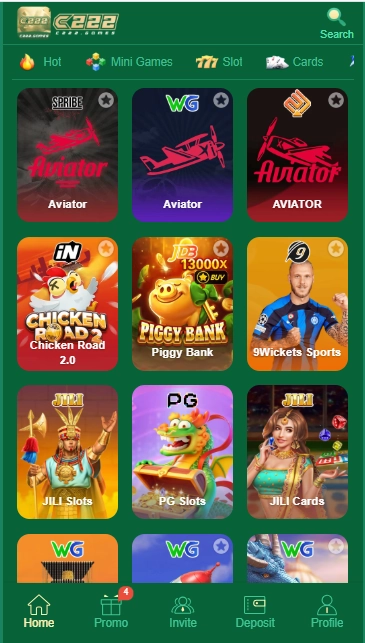 C222 Game Pakistan APK trusted online earning game