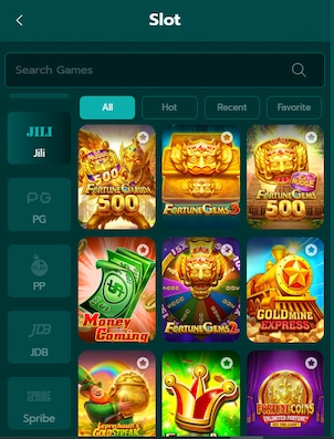 1PPP Game Pakistan mobile gaming application interface